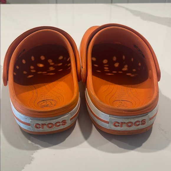 Crocs Kids Classic Clog - Orange - Picture 2 of 7